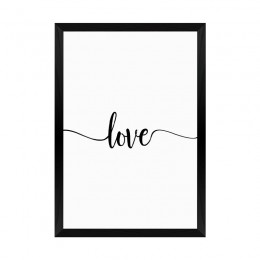 Πίνακας Elyrda pakoworld με ψηφιακή εκτύπωση και πλαίσιο 33x1.5x48εκ