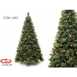 ΧΡΙΣΤ/ΚΟ ΔΕΝΤΡΟ ΜΕ ΛΑΜΠΑΚΙΑ 500LED 210CM 449051