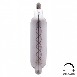 ΛΑΜΠΤΗΡΑΣ JHD-NW7775 LED FILAMENT 8W E27 3000K SMOKE COLOR DIMMABLE  HM4055.03