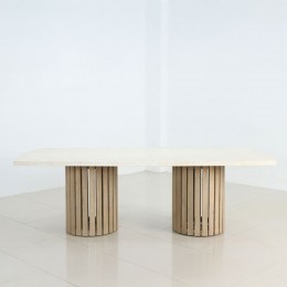 PORTO ΤΡΑΠΕΖΙ ΛΕΥΚΟ 240x110x78cm