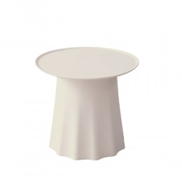 VOLANT SIDE TABLE OFF WHITE 50x50x45cm