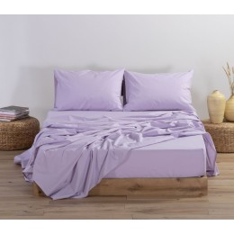 NEF NEF HOMEWARE ΣΕΝΤΟΝΙ ΜΕΜΟΝΩΜΕΝΟ ΒΑΜΒΑΚΕΡΟ ΥΠΕΡΔΙΠΛΟ BASIC 240Χ270 LAVENDER 011709