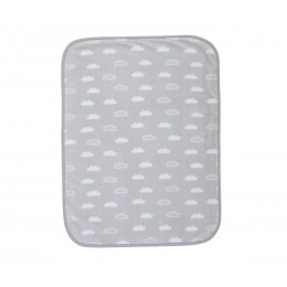 NEF-NEF HOMEWARE ΒΡΕΦΙΚΗ ΚΟΥΒΕΡΤΑ ΚΟΥΝΙΑΣ 100X140cm CLOUDS GREY 033964