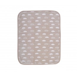 NEF-NEF HOMEWARE ΒΡΕΦΙΚΗ ΚΟΥΒΕΡΤΑ ΚΟΥΝΙΑΣ 100X140cm CLOUDS BEIGE 033964