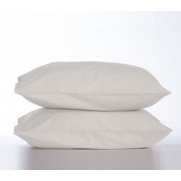 NEF NEF HOMEWARE ΜΑΞΙΛΑΡΟΘΗΚΕΣ ΣΕΤ 2 ΤΕΜΑΧΙΩΝ ΒΑΜΒΑΚΕΡΕΣ BASIC 52Χ72 ECRU 011712