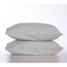 NEF NEF HOMEWARE ΜΑΞΙΛΑΡΟΘΗΚΕΣ ΣΕΤ 2 ΤΕΜΑΧΙΩΝ ΒΑΜΒΑΚΕΡΕΣ BASIC 52Χ72 SILVER GREY 011712