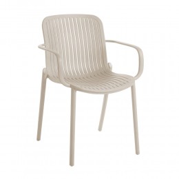 BRIO ΚΑΡΕΚΛΑ OFF WHITE 58x56.5x81cm