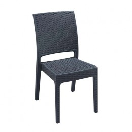 FLORIDA DARK GREY καρέκλα PP 45x52x87cm 53.0056