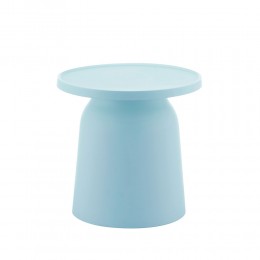 DOMI COFFEE TABLE ΓΑΛΑΖΙΟ 47x47x46cm