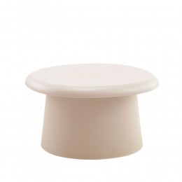 RIVVA COFFEE TABLE SAND BEIGE 70x70x39cm