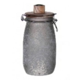 ΚΗΡ/ΓΙΟ D4Χ11cm ΓΚΡΙ FROSTED 664360700