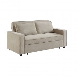 CUBO ΚΑΝΑΠΕΣ ΚΡΕΒΑΤΙ 3ΘΕΣΙΟΣ LATTE 172x89x89 70-0355