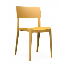 Pano Καρέκλα 46x51x82cm Polypropylene Mustard 704-1913