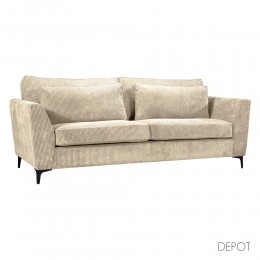 FOREVER ΚΑΝΑΠΕΣ 3ΘΕΣΙΟΣ BEIGE LINCOLN 03 223x96x93cm