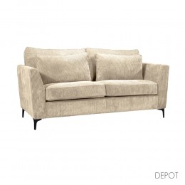 FOREVER ΚΑΝΑΠΕΣ 2ΘΕΣΙΟΣ BEIGE LINCOLN 03 183x96x93cm