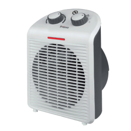 Primo Αερόθερμο Δαπέδου PRFH-81093 Primo IP21 2000W Λευκό/Γκρι 810093