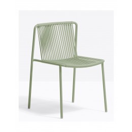 Tribeca 3660 καρέκλα sage green METAL 53,5x54xH76,5(46,5)cm