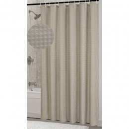 ΚΟΥΡΤΙΝΑ ΠΟΛΥΕΣΤΕΡΙΚΗ 180x180εκ 115gsm ΜΕ 12 ΚΡΙΚΟΥΣ ΣΕ ΜΠΕΖ ΧΡΩΜΑ 835157