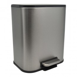 ΚΑΛΑΘΙ ΜΠΑΝΙΟΥ SOUL 5lt SOFT CLOSE FINGER PRINT PROOF INOX ΜΑΤ 837526