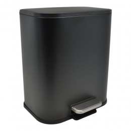 ΚΑΛΑΘΙ ΜΠΑΝΙΟΥ SOUL 5lt SOFT CLOSE FINGER PRINT PROOF ΜΑΥΡΟ ΜΑΤ 837540