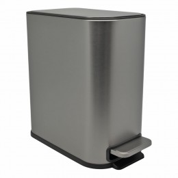 ΚΑΛΑΘΙ ΜΠΑΝΙΟΥ SOUL 5lt SOFT CLOSE SLIM FINGER PRINT PROOF INOX ΜΑΤ 837663