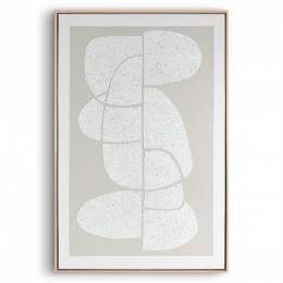 ΠΙΝΑΚΑΣ ΜΙΚΤΗ ΤΕΧΝΙΚΗ ME ΦΥΣΙΚΟ ΠΛΑΙΣΙΟ ABSTRACT EASE 78Χ118ΕΚ