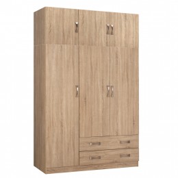 ΝΤΟΥΛΑΠΑ 3ΦΥΛΛΗ ΜΕ ΠΑΤΑΡΙ CARLY HM10891.02 ΜΕΛΑΜΙΝΗ ΣΕ SONAMA 150X55Χ240Υεκ.