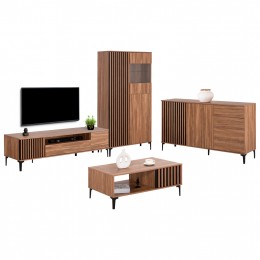 ΣΥΝΘΕΣΗ ΣΑΛΟΝΙΟΥ 4ΤΜΧ HARRY HM21091 ΜΠΟΥΦΕΣ-ΤΡΑΠΕΖΙ-ΕΠΙΠΛΟ TV-ΒΙΤΡΙΝΑ 9996870