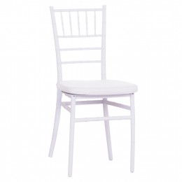 ΚΑΡΕΚΛΑ CATERING TIFFANY ΜΕ ΜΑΞΙΛΑΡΙ HM21104 ΛΕΥΚΟ ΠΟΛΥΠΡΟΠΥΛΕΝΙΟ 39x47x89Yεκ.