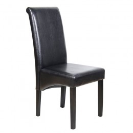 MALEVA-H Καρέκλα 46x61x100cm PU Καφέ - Wenge Ε7206