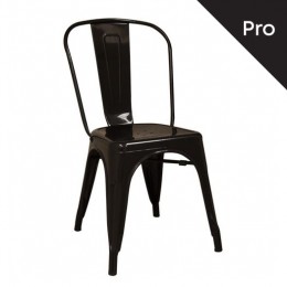 RELIX Καρέκλα-Pro, 45x51x85cm Μέταλλο Βαφή Μαύρο Ε5191,1
