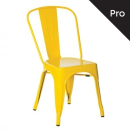 RELIX Καρέκλα-Pro, 45x51x85cm Μέταλλο Βαφή Κίτρινο Ε5191,9