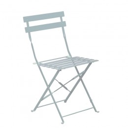 ΖΑΠΠΕΙΟΥ Pantone Καρέκλα Κήπου-Βεράντας, 40x51x77cm Πτυσσόμενη, Μέταλλο Βαφή Άσπρο Ε5174,6