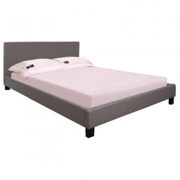 WILTON Κρεβάτι Διπλό, 159x213x89cm για Στρώμα 150x200cm, PU Απόχρωση Cappuccino Ε8055,3