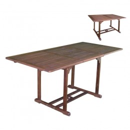 GARDEN Τραπέζι Επεκτεινόμενο 120+50x80 H.74cm Ξύλο Acacia Ε20220,9