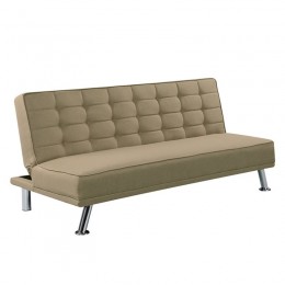 EUROPA Καναπές - Κρεβάτι Σαλονιού Καθιστικού, 176x82x80cm Bed:176x102x40cm Ύφασμα Μπεζ Ε9689,2