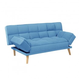 JAY Καναπές - Κρεβάτι 179x90x87cm Bed:179x110x48cm, Ύφασμα Μπλε Ε9923,3