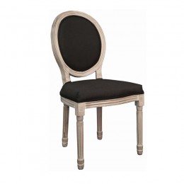 JAMESON Καρέκλα 49x55x95cm, Decape, Ύφασμα Μαύρο  Ε752,3