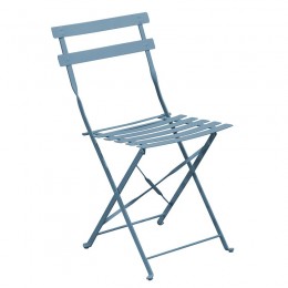 ΖΑΠΠΕΙΟΥ Pantone Καρέκλα Κήπου-Βεράντας, Πτυσσόμενη, 40x51x77cm Μέταλλο Βαφή Sandy Blue 5415C Ε5174,2