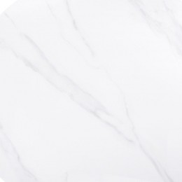 Sintered Stone Επιφάνεια Τραπεζιού, 70x70cm/11mm Απόχρωση White Marble (MDF για στήριξη βάσης) Ε107,1S