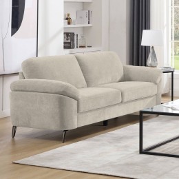 KATRINA Καναπές 3θ - Σαλονιού - Καθιστικού, 212x87x89cm Ύφασμα Μπεζ, K/D Ε9446,32