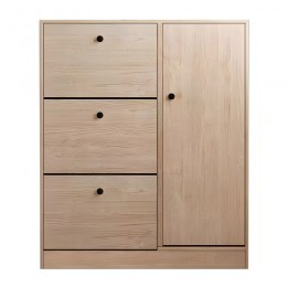 Παπουτσοθήκη 100x24x112cm Απόχρωση Sonoma Ε834,2