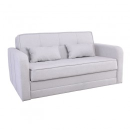 CAMAL Καναπές – Κρεβάτι με Αποθηκευτικό Χώρο, Sofa:169x105x90 Bed:140x195cm 2Θέσιος Ύφασμα Γκρι Ανοιχτό