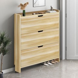 Παπουτσοθήκη MDF - Melamine 80x17x115cm Απόχρωση Sonoma Ε8330,3