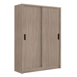 VANITY Ντουλάπα Δίφυλλη -Συρόμενη, 120x60x200cm Απόχρωση Sonoma Oak Ε7354,3