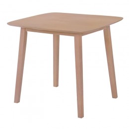 DOM Τραπέζι, 80x80x74cm Mdf Απόχρωση Oak