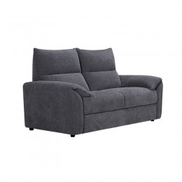 DALLAS Καναπές 2-θέσιος Σαλονιού - Καθιστικού, Ύφασμα Γκρι