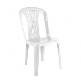 IRIDE-W Καρέκλα Στοιβαζόμενη, ΡΡ Άσπρο