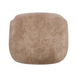 ΤΑΠΕΤΣΑΡΙΑ Καρέκλας Καφενείου, Ύφασμα Suede Μπεζ