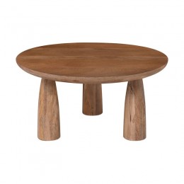 AZTEC Τραπεζάκι Σαλονιού- Καθιστικού, Ξύλο Mango, Απόχρωση Smoke Walnut